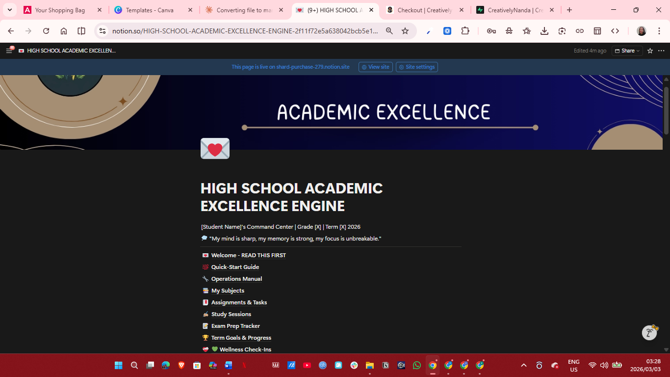 High School Academic Excellence Engine screenshot 2
