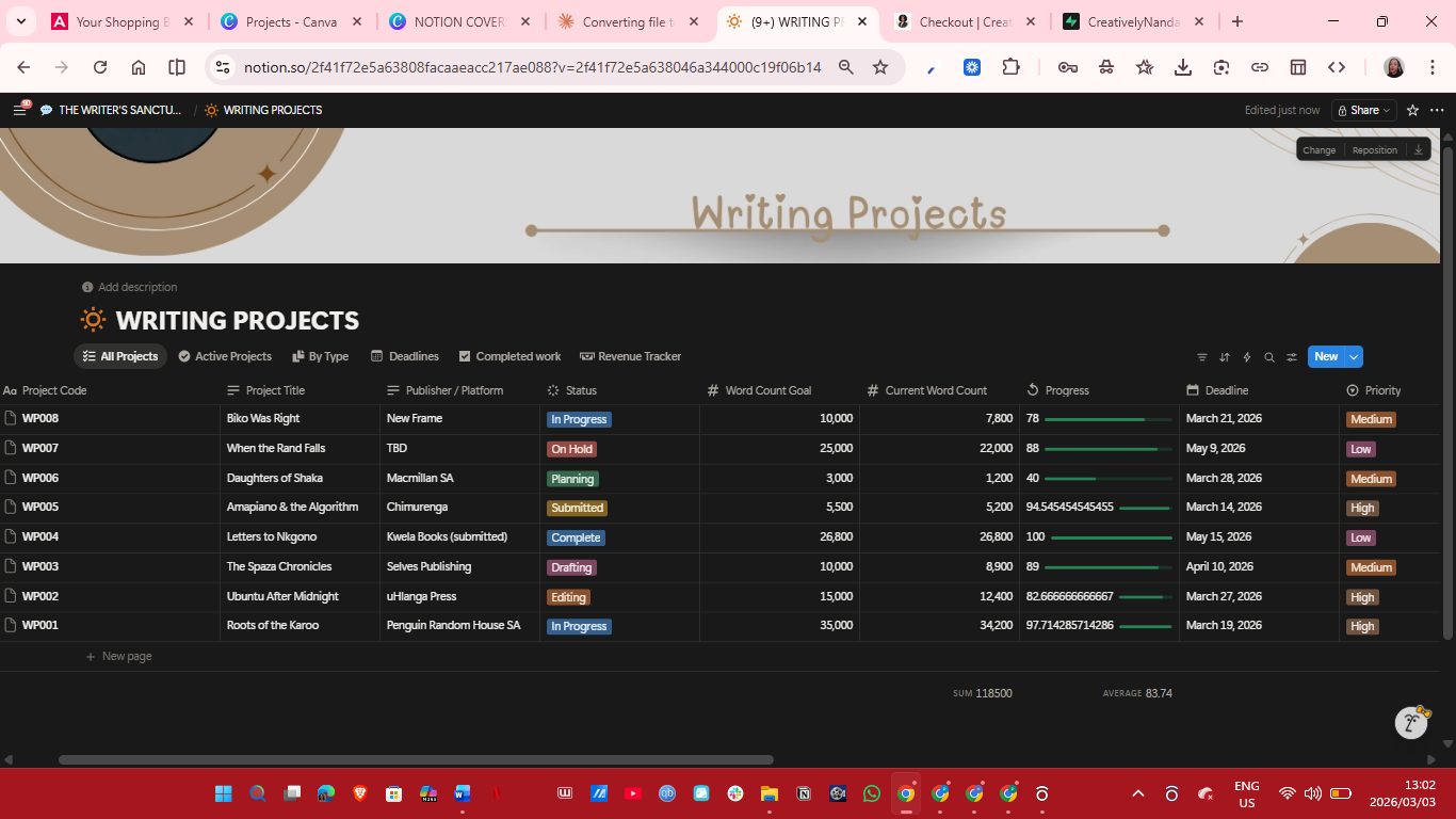 Writer's Sanctuary screenshot 2