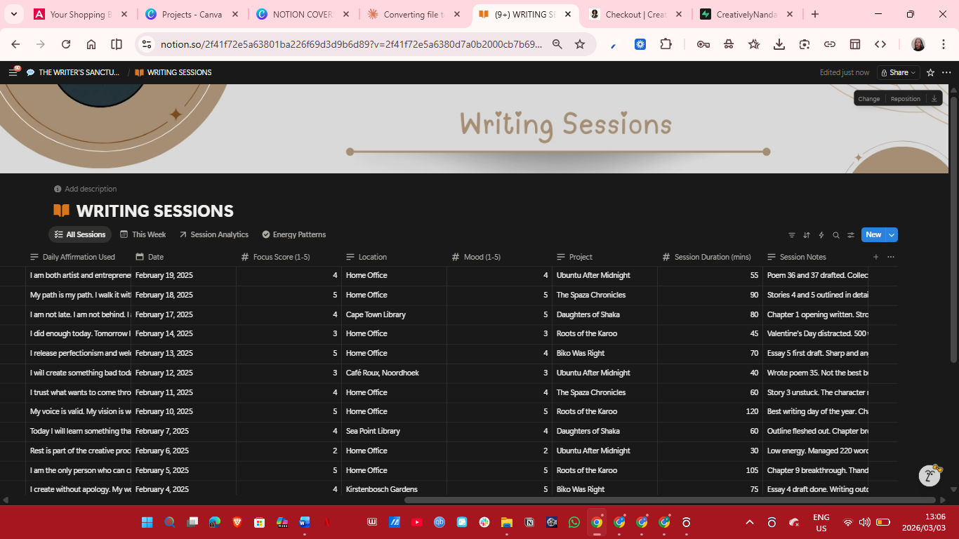 Writer's Sanctuary screenshot 3