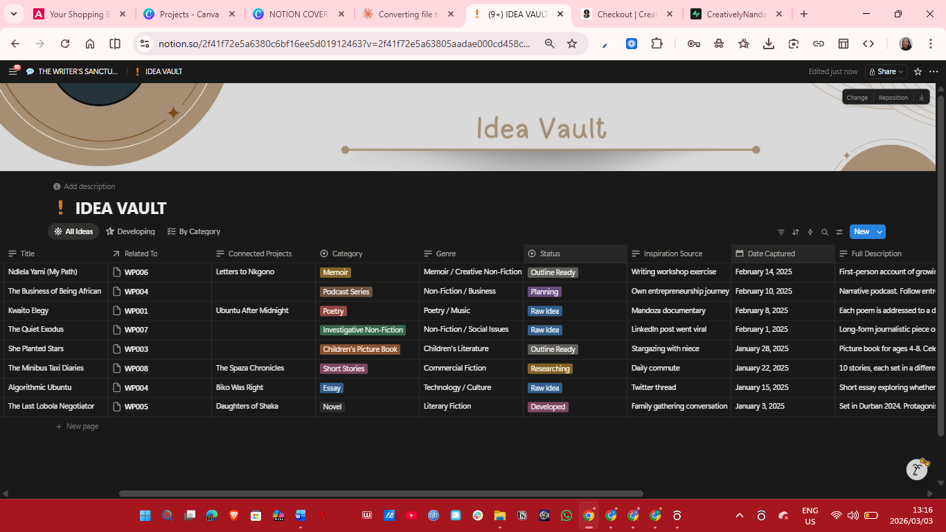 Writer's Sanctuary screenshot 4